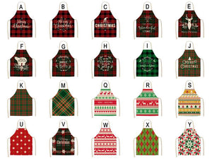 Christmas Apron for Adults - Christmas Kitchen Kitchen Decorating and Xmas Present Ideas for Mum and Wife