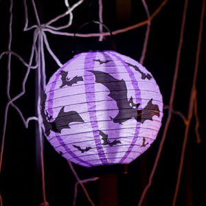 20cm Halloween flying vampire bats decorative hanging paper lantern