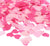 20g 2.5cm Tissue Paper Love Heart Confetti Table Scatters - Baby Pink & Hot Pink