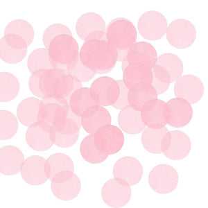 20g Round Circle Tissue Paper Party Confetti Table Scatters - baby Pink