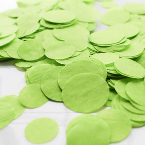 20g Round Circle Tissue Paper Party Confetti Table Scatters -  green