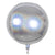 22" Jumbo ORBZ Laser Holographic Silver Ball Foil Balloon
