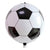 22" 4D Jumbo ORBZ Soccer Foil Ball Balloon - Black & White
