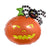 26" Large Orange Halloween Pumpkin and Spider Foil Balloon