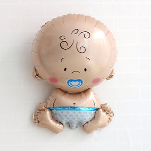 28'' Baby Boy Shaped Helium Foil Balloon - Online Party Supplies
