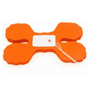 Orange Four Leaf Clover Hanging Tissue Paper Flower Bunting Garland