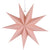 3D 30cm Nine-pointed Paper Star Lantern - Pink