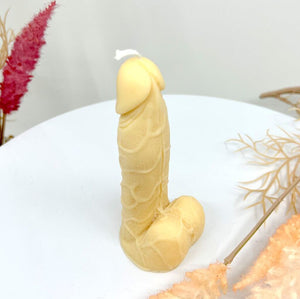 Premium Quality Natural Soy Wax Ivory Coconut & Lime Scented Penis Candle - PEN.04
