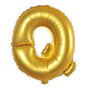 40cm Gold Alphabet A-Z Letter Air-Filled Foil Balloons - Online Party Supplies
