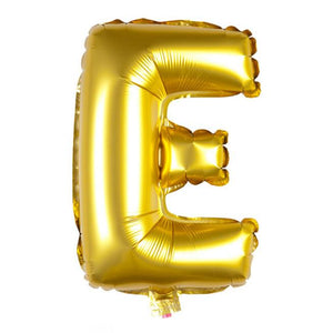 40cm Gold Alphabet A-Z Letter Air-Filled Foil Balloons - Online Party Supplies