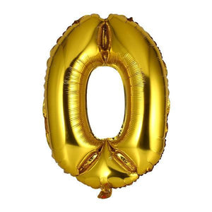 40cm Gold Alphabet A-Z Letter Air-Filled Foil Balloons - Online Party Supplies