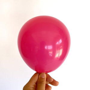 5inch Mini magneta Latex Balloons 10 Pack