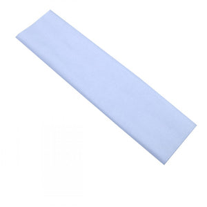 48cm x 5m Shimmer Sheer White Crystal Organza - Wedding Chair Sashes and Backdrop Decorations