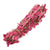 5m Artificial hot pink Leaf Hessian Burlap Trim Ribbon Roll