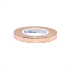 Online Party Supplies Australia 5mm*10m Metallic Rose Gold Foil Balloon Curling Ribbon Roll