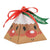 DIY Christmas Pyramid Candy Gift Box 5 Pack - Cute Smiling Reindeer