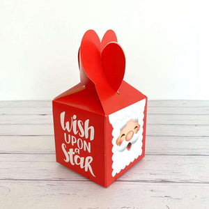 Red Santa Wish Upon A Star Candy Box 5 PackRed Santa Wish Upon A Star Candy Box 5 Pack