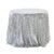 Round Sparkling Silver Sequin Tablecloth Cover - 60cm, 80cm, 100cm, 120cm