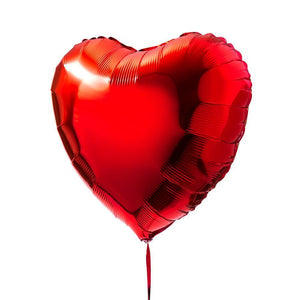 9"/18" Red Heart Foil Balloon - Online Party Supplies
