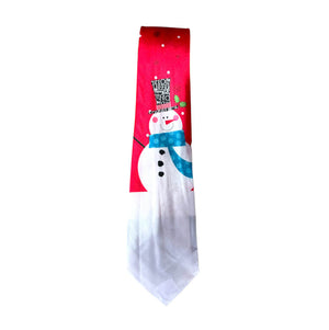Christmas Tie for Men xmas party outfit costumes accessory