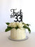 Acrylic Black 'Fuck I'm 33!' Birthday Cake Topper