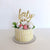 Acrylic Gold Mirror 'forty six' Birthday Cake Topper