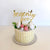 Acrylic Gold Mirror 'seventy five' Script Birthday Cake Topper