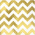 Amscan Hot Stamped Premium Chevron Gold Lunch Napkin 16 Pack