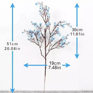 Artificial Flower Branches - Blue