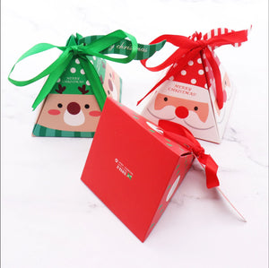 DIY assorted Decorative Pyramid Christmas Gift-Candy Surprise Boxes