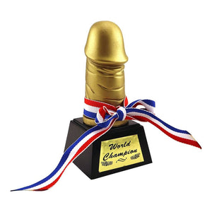 Hens Night Golden Penis World Champion Trophy