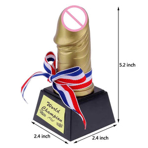 Hens Night Golden Penis World Champion Trophy