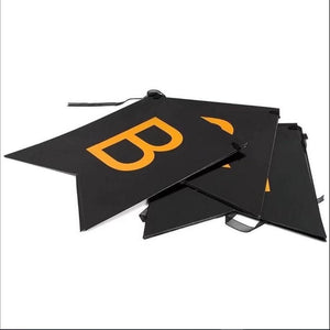 Black and Gold Foiled Happy Birthday Bunting Banner