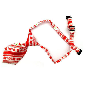 Cute Mini Christmas Neckties for Pets - Xmas Novelty and Costume and Outfit Accessories for Dogs and Cats
