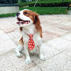 Cute Mini Christmas Neckties for Pets - Xmas Novelty and Costume and Outfit Accessories for Dogs and Cats