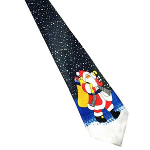 Christmas Tie for Men xmas party outfit costumes accessory