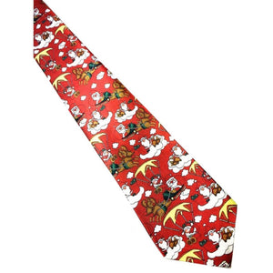 Christmas Tie for Men xmas party outfit costumes accessory
