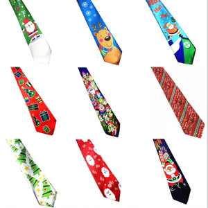 Christmas Tie for Men outfit costumes accessoriy