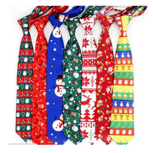 Christmas Tie for Men - Xmas Novelty and Costume Accessories