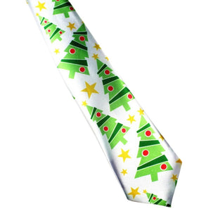 Christmas Tie for Men xmas party outfit costumes accessory