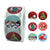 Style G - Round Christmas Stickers For Kids - Christmas Gift Packaging and Wrapping Supplies