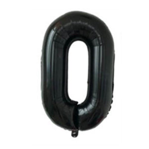 32" Giant Black 0-9 Number Foil Balloons Party Balloons Decorations number 0
