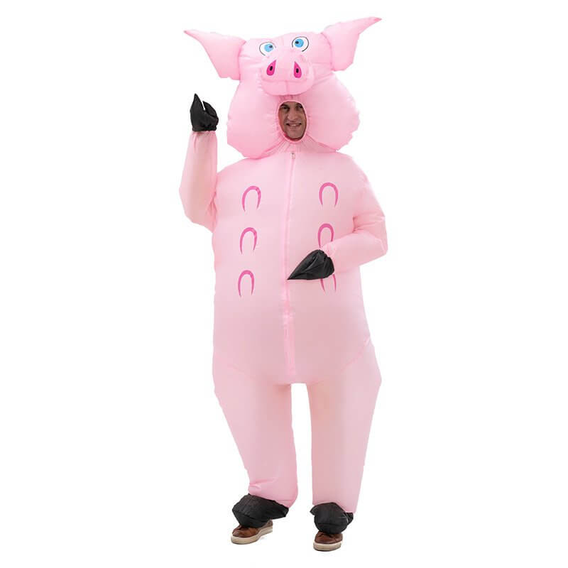 Giant Inflatable Pig Blow Up Costume Suit