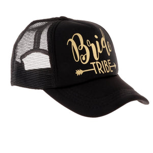 Glitter Bride TRIBE with Arrow Snapback Mesh Baseball Cap