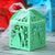 Green Wedding Couple Bombonierre Gift Boxes 10pk
