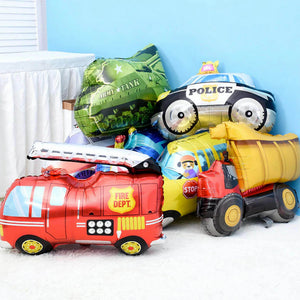 Jumbo Vehicle Car Shaped Helium Foil Balloon for construction theme kids party decor