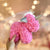 Luxury Everlasting Rose Unicorn Wearing Crown with Gift Box - Pink