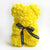 Luxury Everlasting Rose Teddy Bear with Gift Box - Yellow