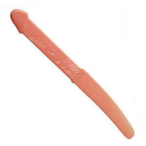 Naughty Hen Party Penis Knife 6 Pack - Bachelorette Party Cutlery and Tableware Set