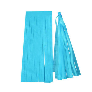 ocean blue paper Tassel Garlands - Online Party Supplies